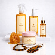 Kit Completo - Bee Glow + Honey Butter + Honey Shield + Golden Drops + Brinde (Pente-espelho)