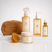 Kit Completo - Bee Glow + Honey Butter + Honey Shield + Golden Drops + Brinde (Necessaire Teddy)