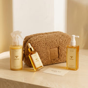 Kit Teddy: Leave-In + Spray de Blindagem + Óleo + Necessaire